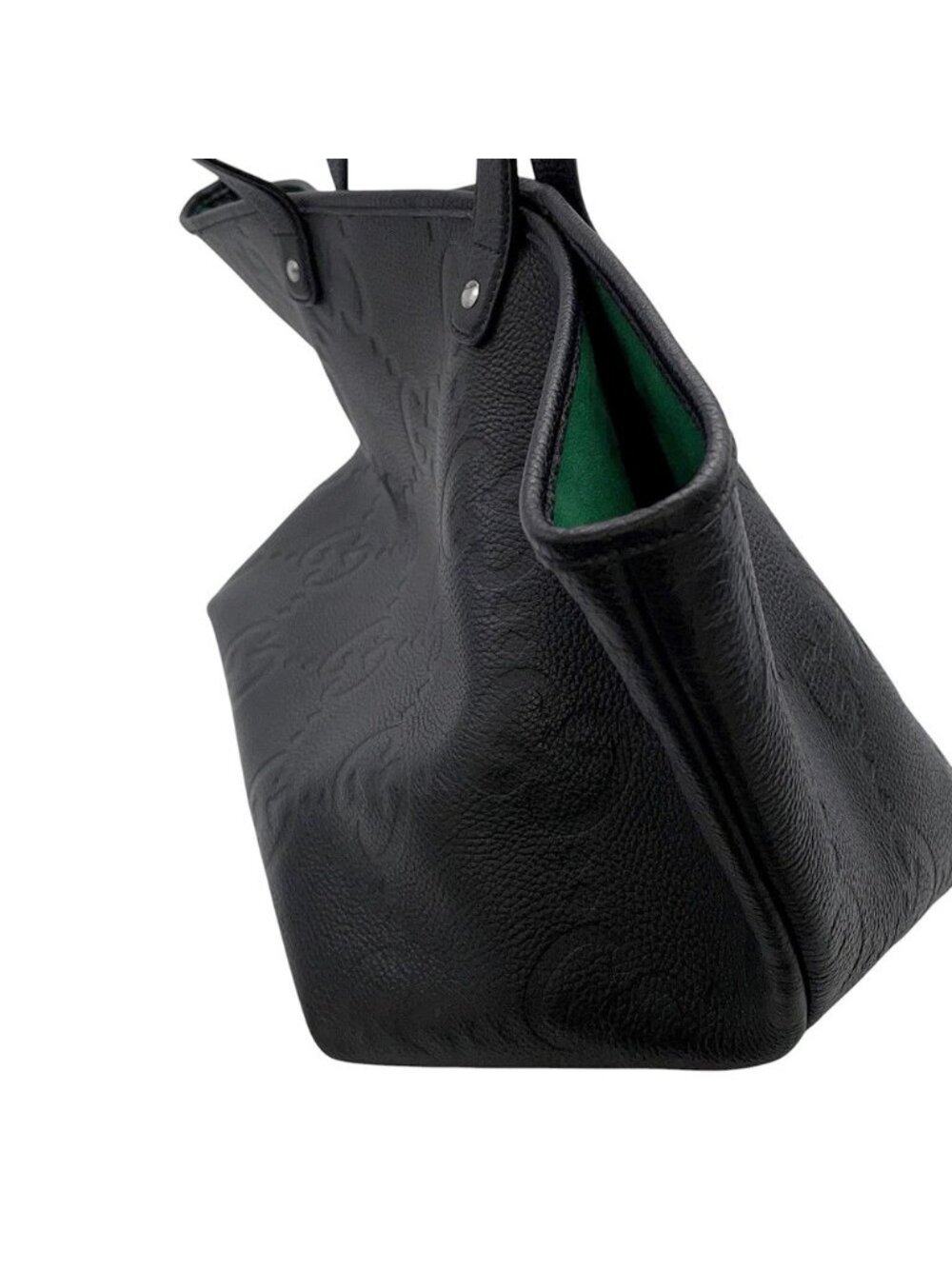 Gucci Tote Jumbo GG Leather Black - Picture 7 of 10